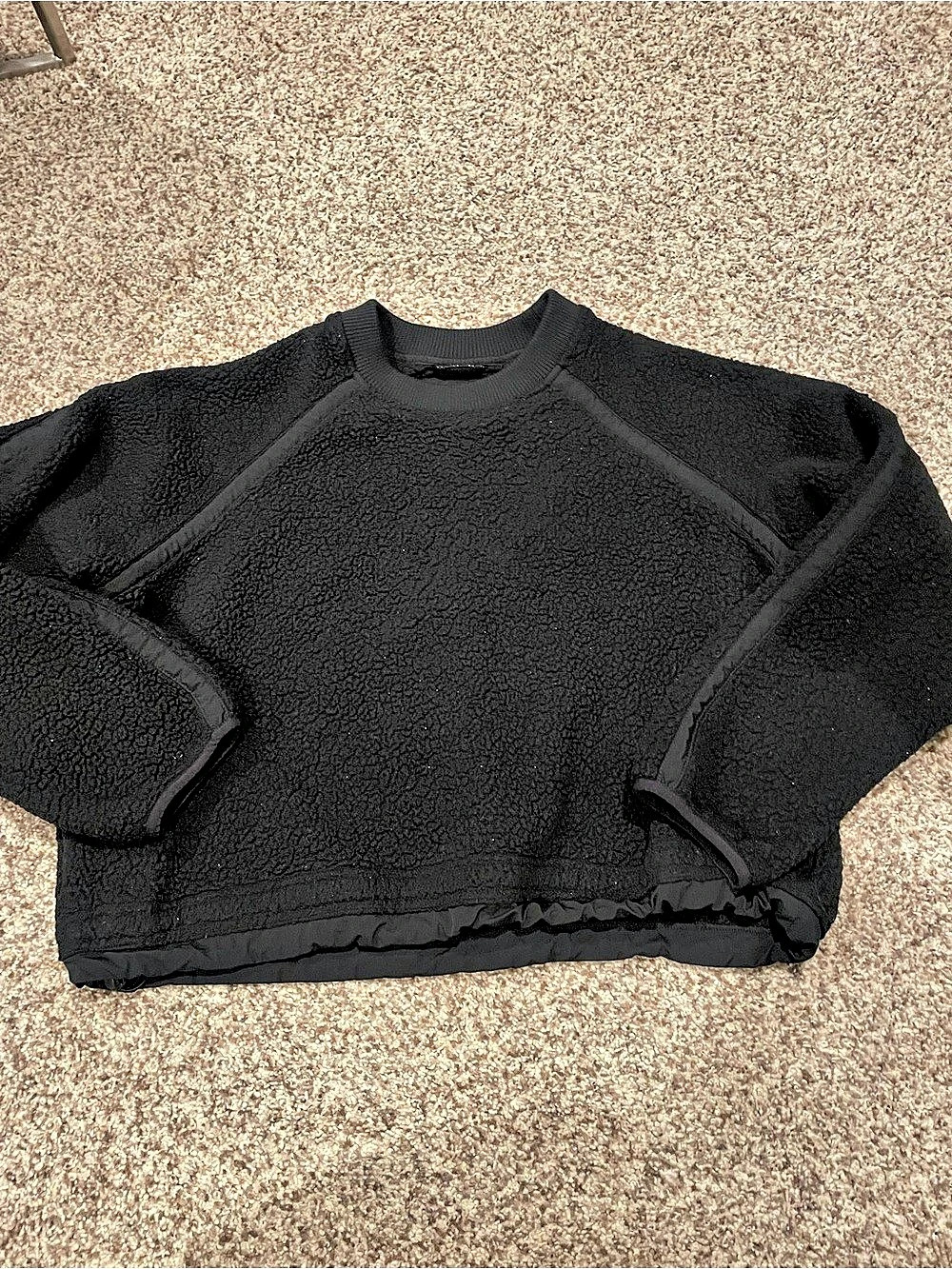 prAna Black Fleece Jacket Size Small